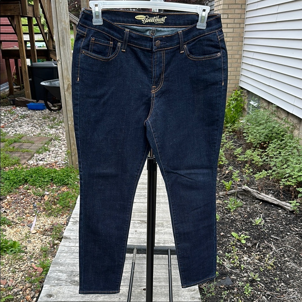 Women's Dark Blue Jeans